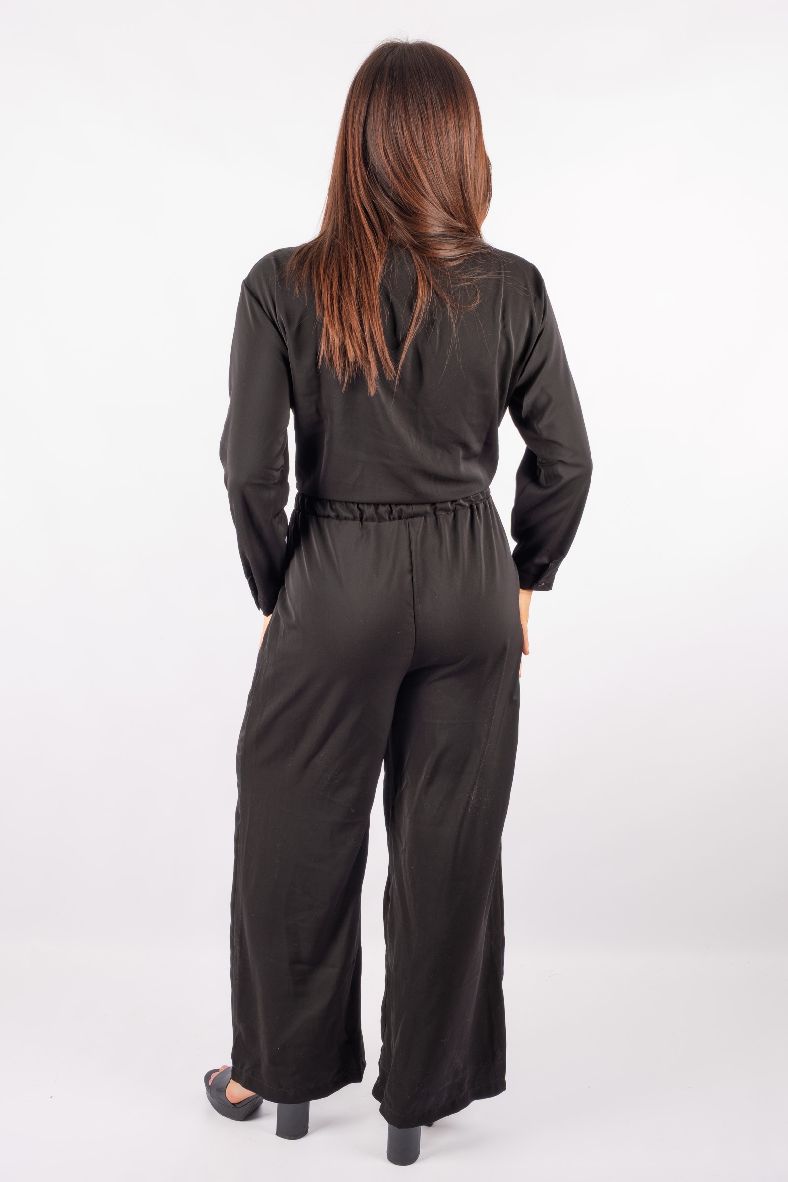 Loris - black shirt and trousers set