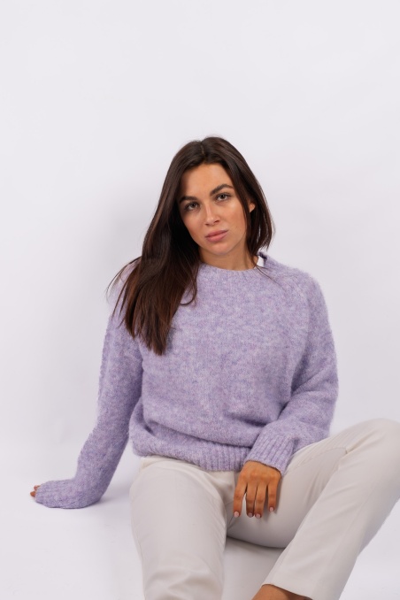 Alessa - delikatny sweterek moherowy