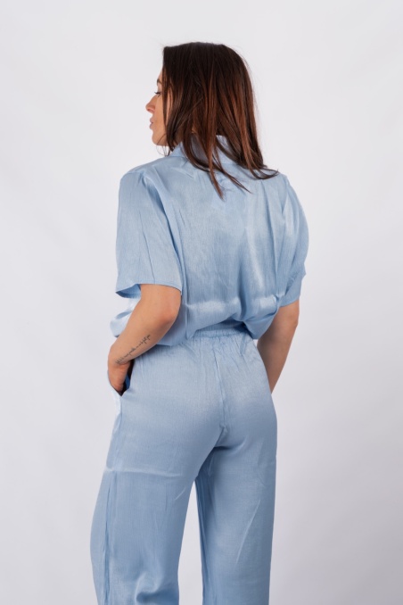 La Mer - light blue shirt and trousers set
