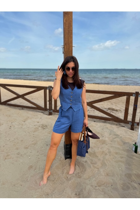 Nora - blue set with a blazer