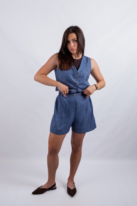 Nora - blue set with a blazer