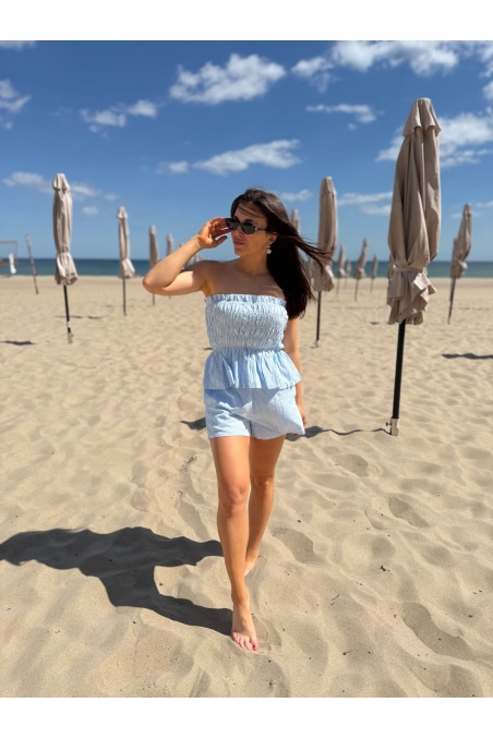 Coco - letni komplet baby blue