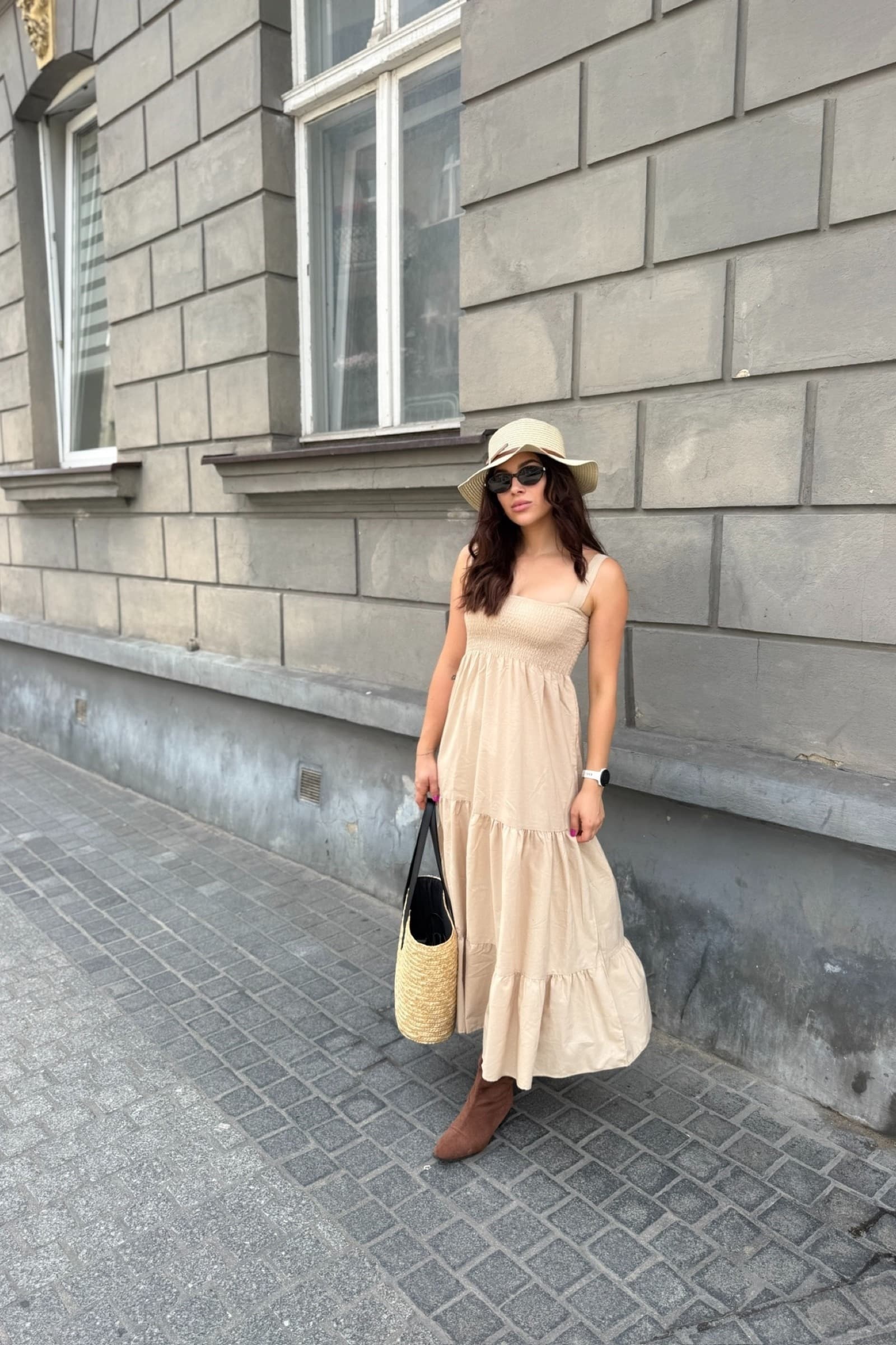 Amira - maxi dress with ruffles