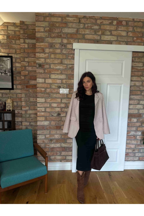 Ira - fitted high-neck blazer | Nimes Boutique 2